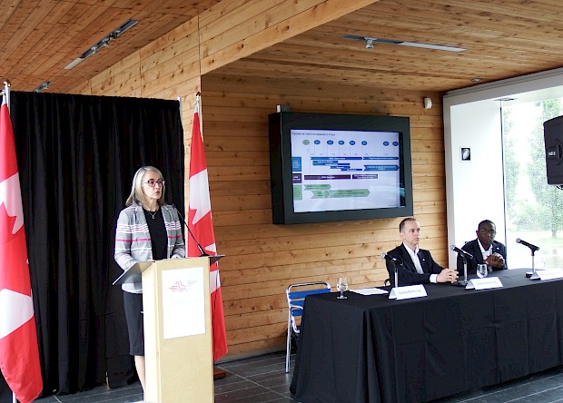 JCCBI recapped its first six months of activity on the Québec Bridge