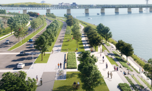 L’autoroute Bonaventure sera reconfigurée en boulevard doté d’un corridor vert
