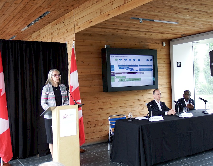 JCCBI recapped its first six months of activity on the Québec Bridge