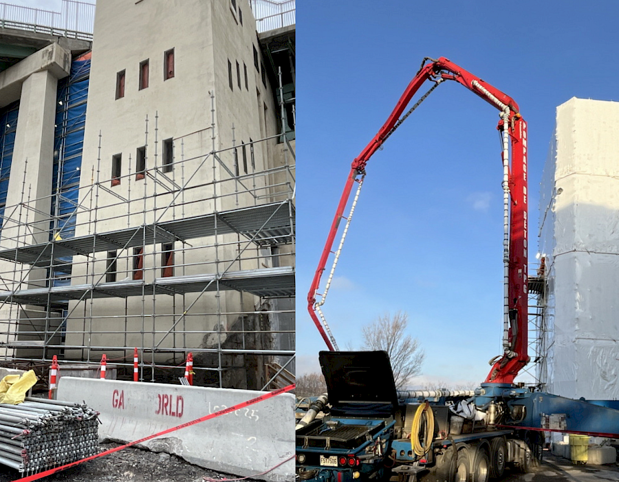 Pavillon de l’île Sainte-Hélène : les travaux de réfection se poursuivront pendant la saison estivale