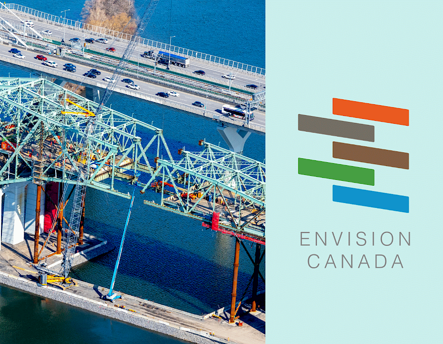 Le projet de déconstruction du pont Champlain d’origine  obtient la reconnaissance Envision Or